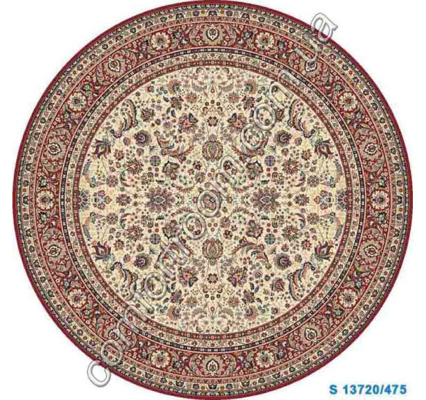 Ковер Kasbah 13720-475 beige-rose Круг - Фото 1